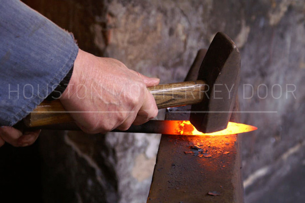 Hand Forged Iron Doors Process 08