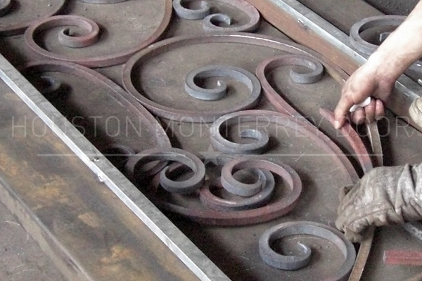 Hand Forged Iron Doors Process 02