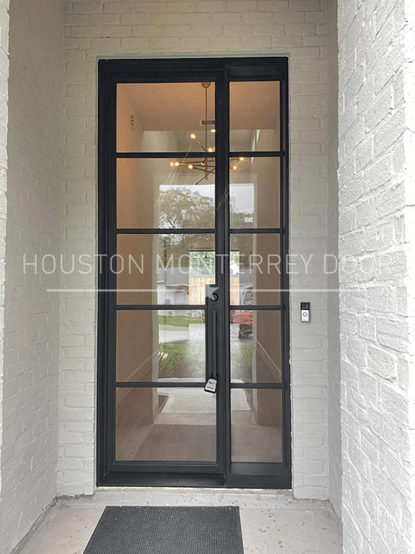 Double French Iron Door - Square Top