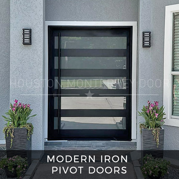 Modern Pivot Iron Doors Gallery