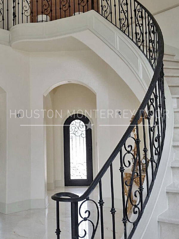 Traditional Wrought Iron Railings