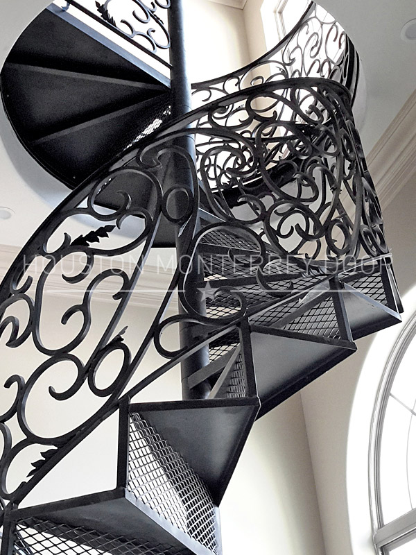 Iron Spiral Staircase