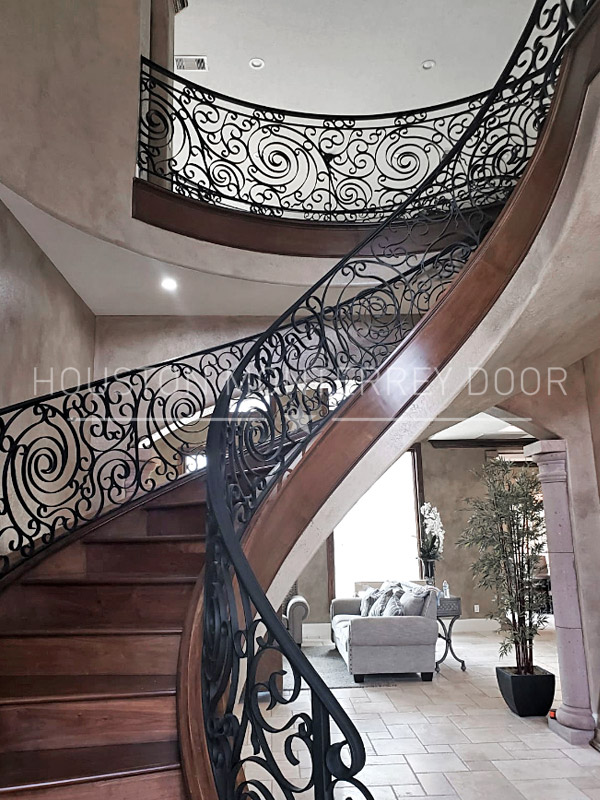 Traditional Wrought Iron Railings