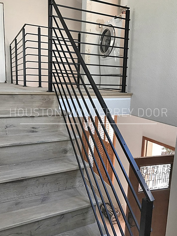 Modern Iron Railings Houston