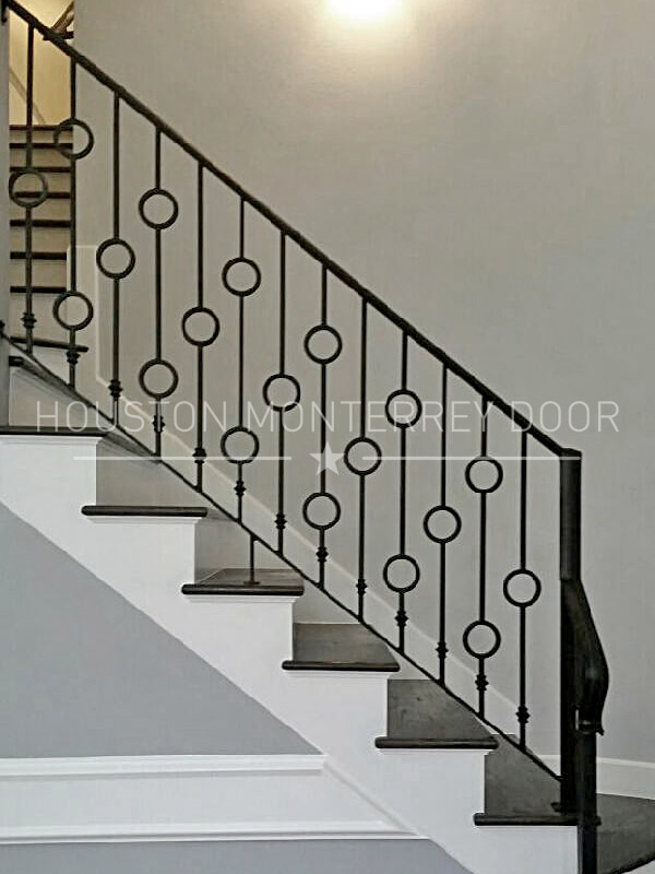 Modern Iron Railings Houston