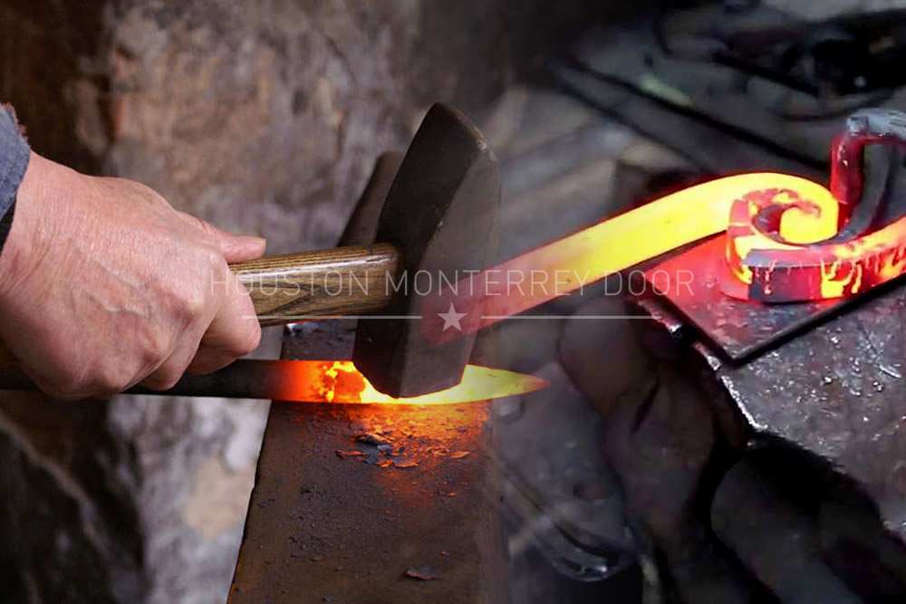 Iron Handles Forging Process