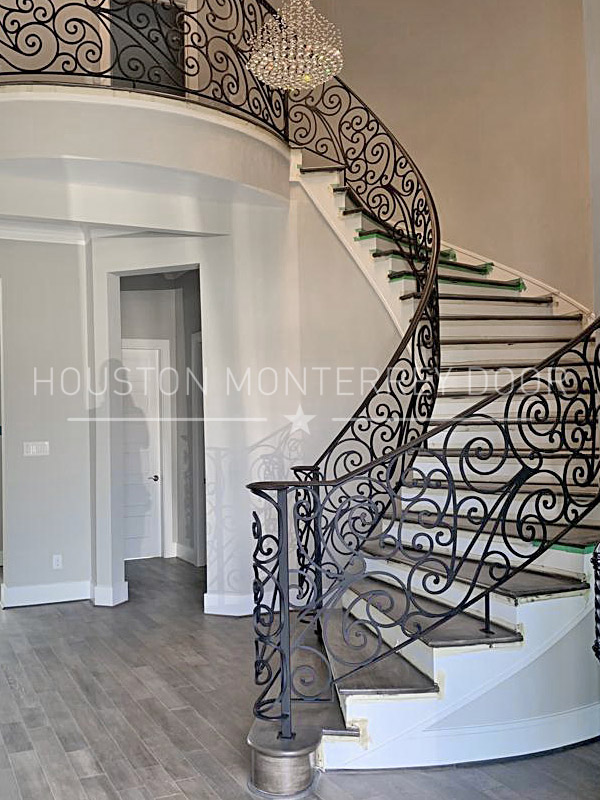 Traditional Wrought Iron Railings