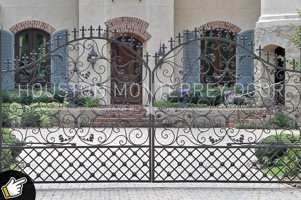 Wrought Iron Entrace