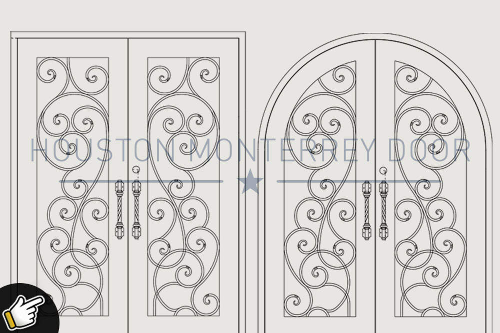 Wrought Iron Door Designs