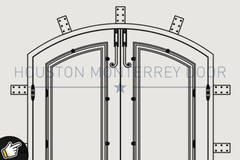 Iron Storm Door Specs